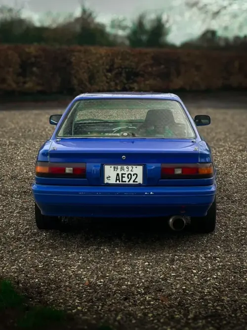 Ex B-Club Toyota Ae92 24hr Endurance Car